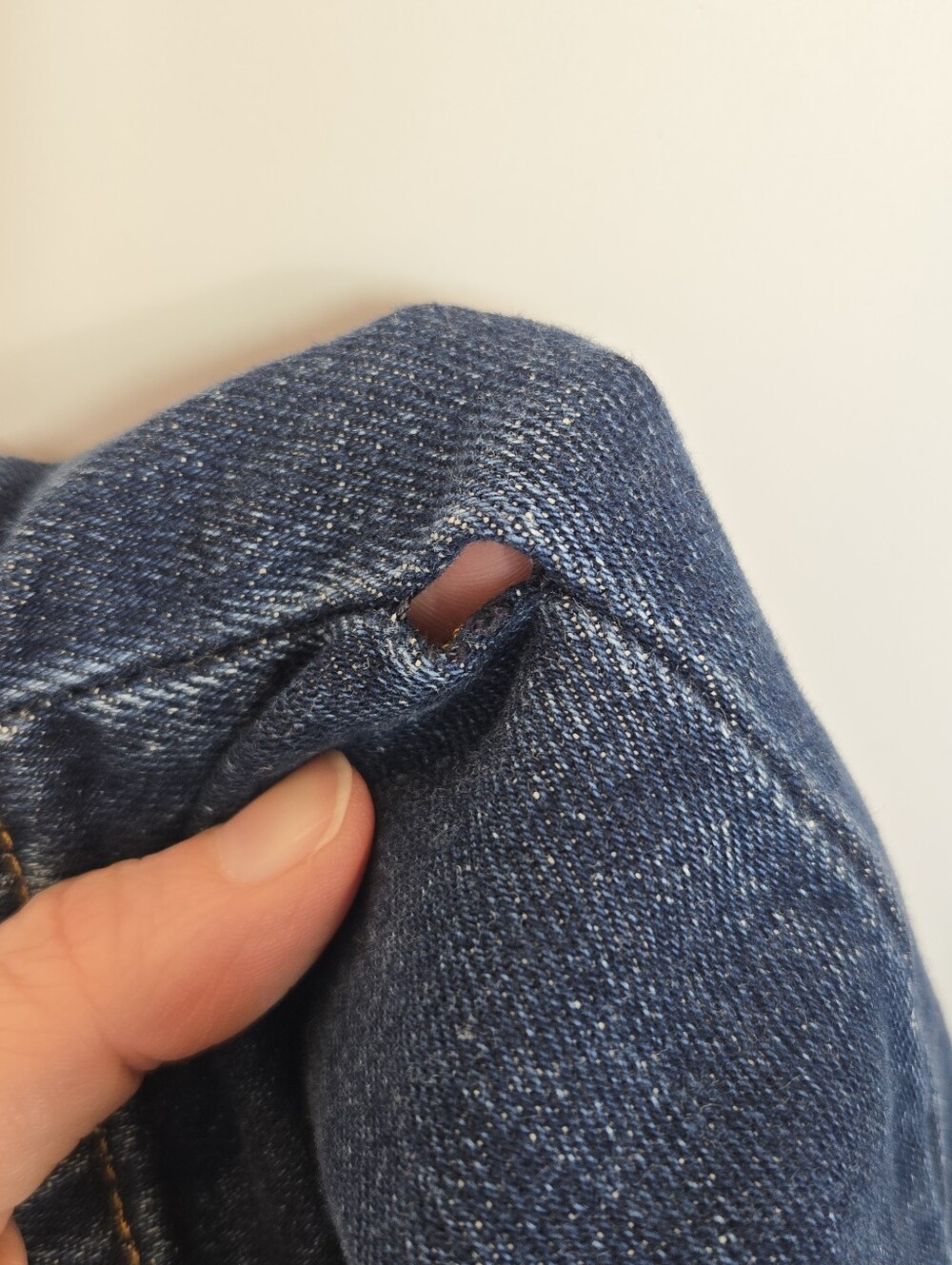 Good American Good Classic High Rise Slim Straight Jean Cropped Dark Wash 27 4 - Picture 11 of 15